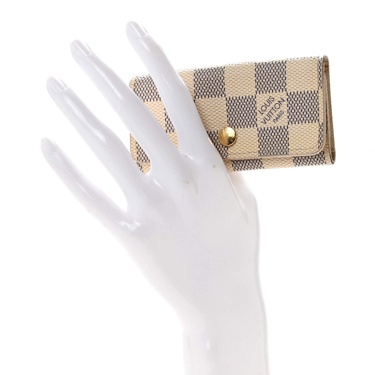 Louis Vuitton Damier Azur Multicles 4 Key Holder 2 of 10