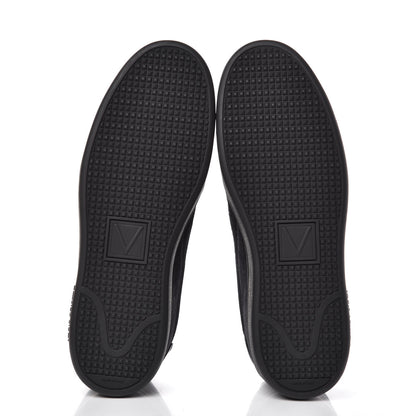 Louis Vuitton Pony Hair Frontrow Slip On Sneakers 8 Anthracite 5 of 9