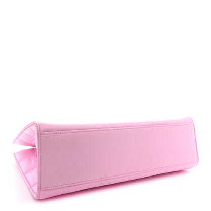 Telfar Nylon Medium Puff Shopping Bag Bubblegum 4 of 10