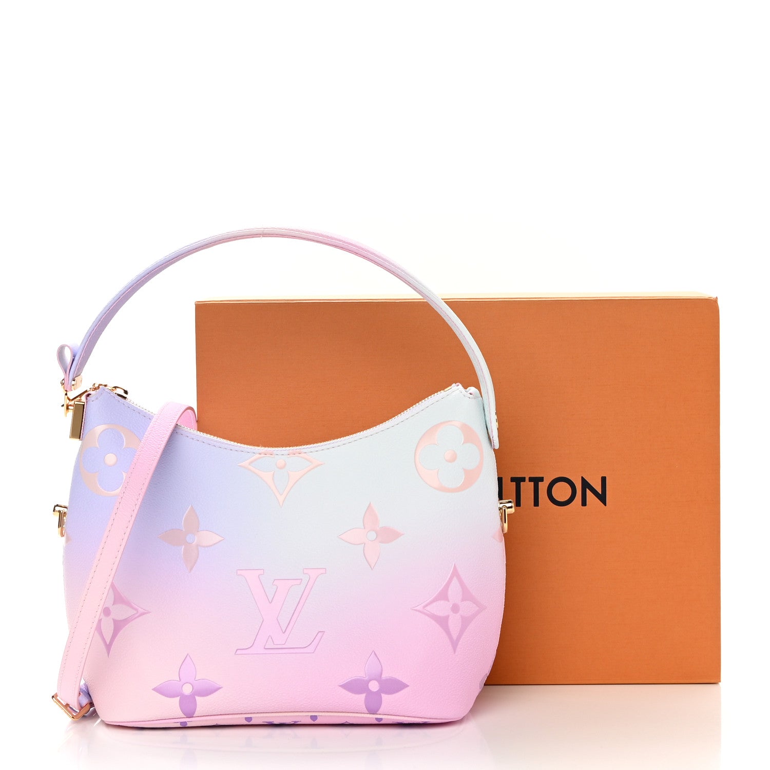 Louis Vuitton Monogram Giant Spring In The City Marshmallow Hobo PM Sunrise Pastel 11 of 11