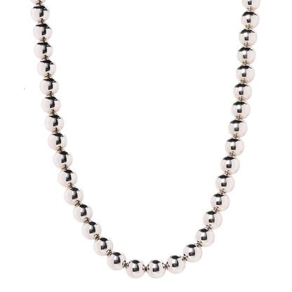 Tiffany Sterling Silver 10mm HardWear Ball Necklace 1 of 6
