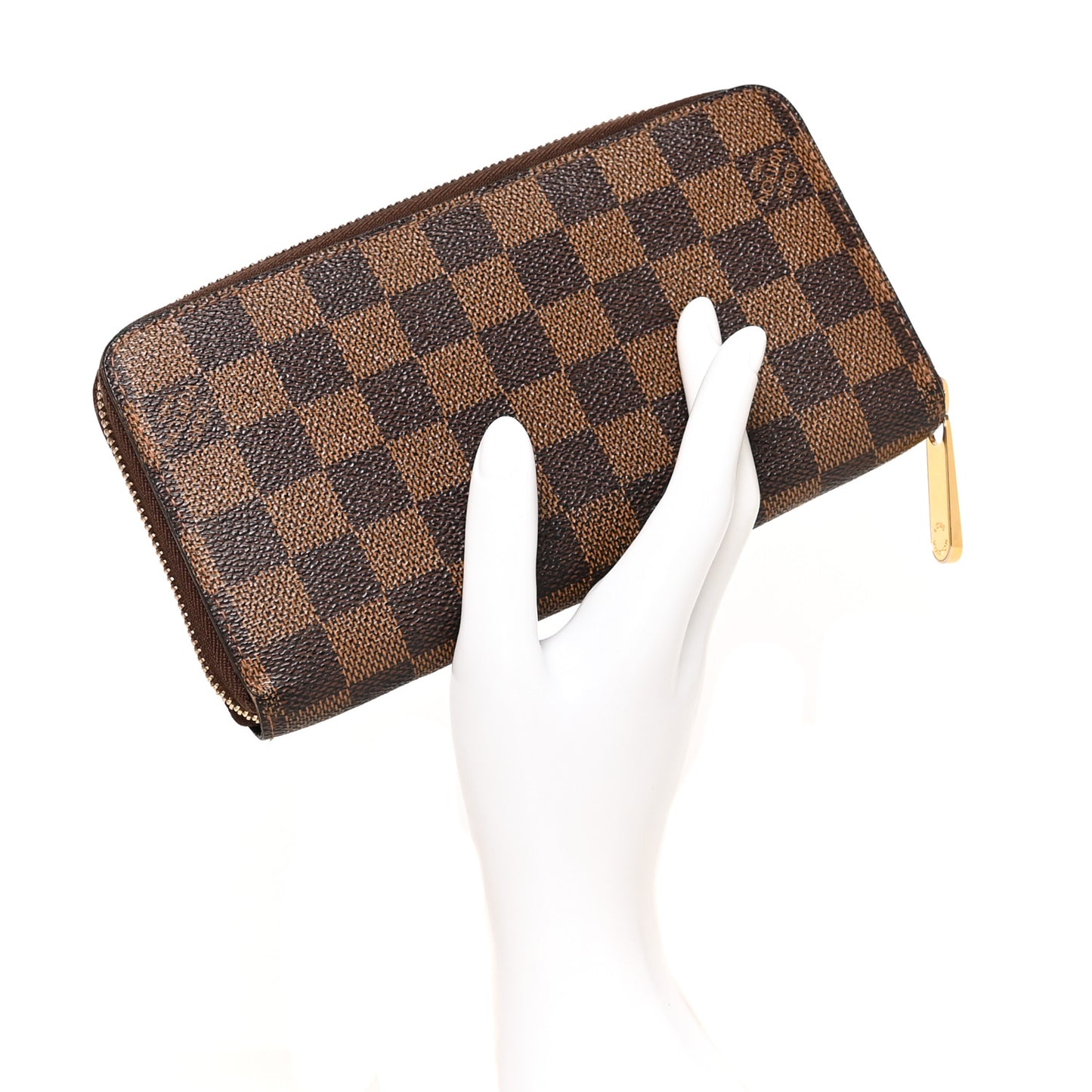 Damier Ebene Zippy Wallet