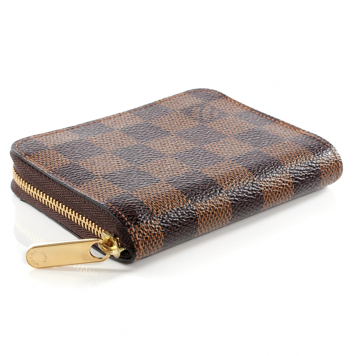Damier Ebene Zippy Coin Purse