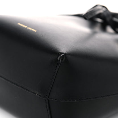Mansur Gavriel Calfskin Mini Bucket Bag Black Ballerina 9 of 14