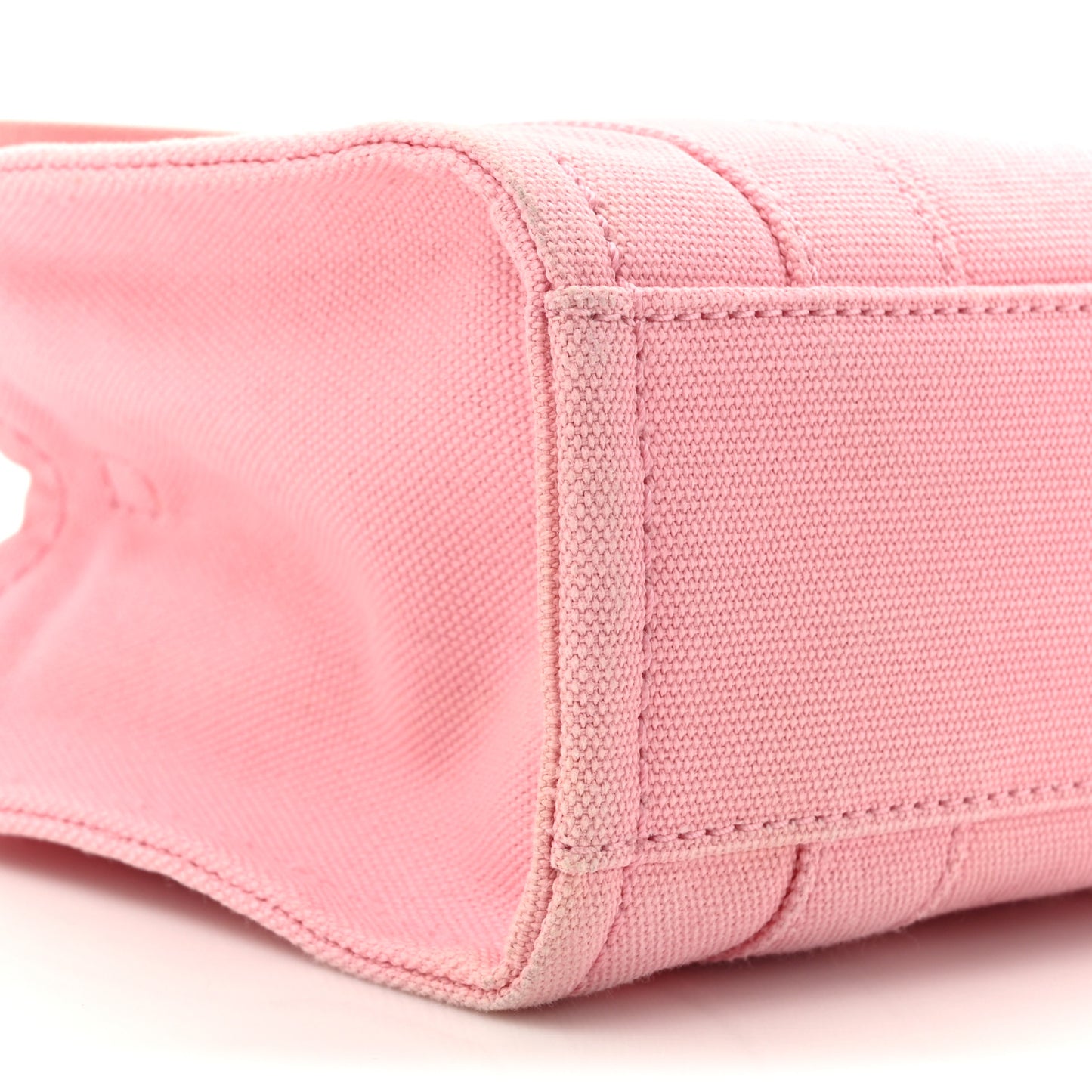 Cotton Canvas The Tote Crossbody Bag Ribbon Pink