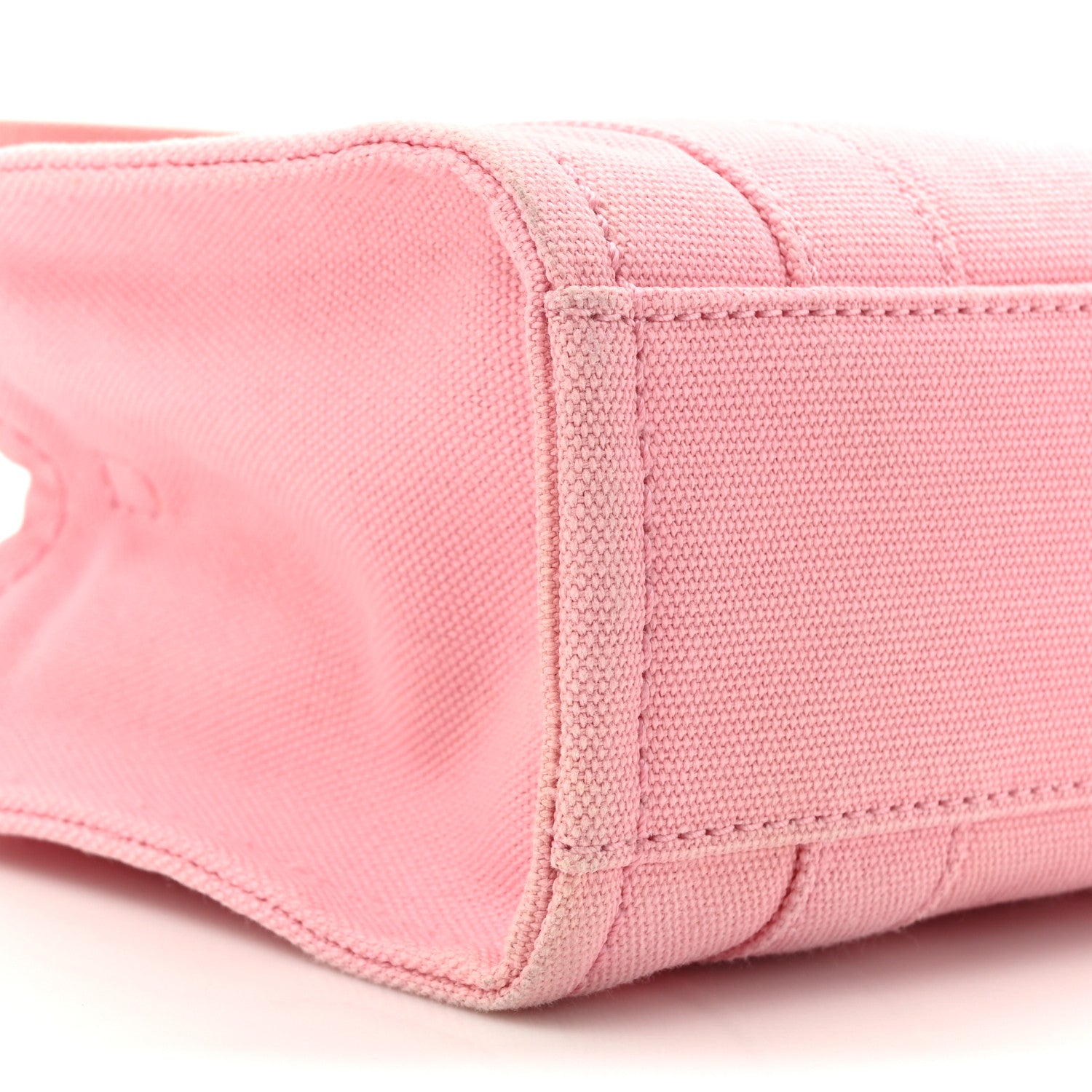 Marc Jacobs Cotton Canvas The Tote Crossbody Bag Ribbon Pink 9 of 9