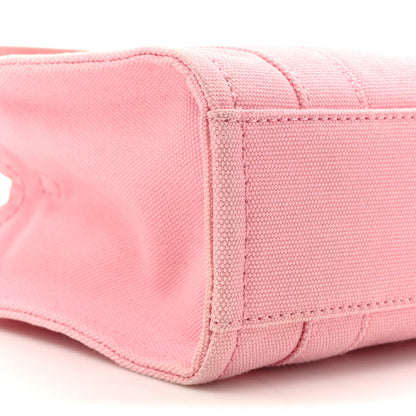Marc Jacobs Cotton Canvas The Tote Crossbody Bag Ribbon Pink 9 of 9