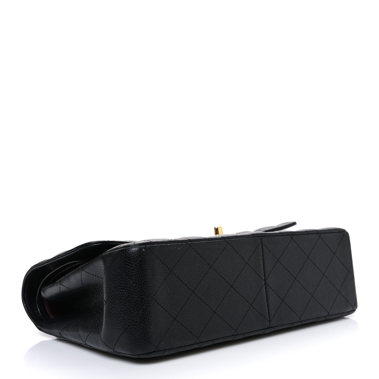 Chanel Caviar Quilted Jumbo Double Flap Black 4 of 12