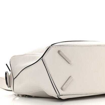 Loewe Calfskin Small Puzzle Bag White 9 of 12