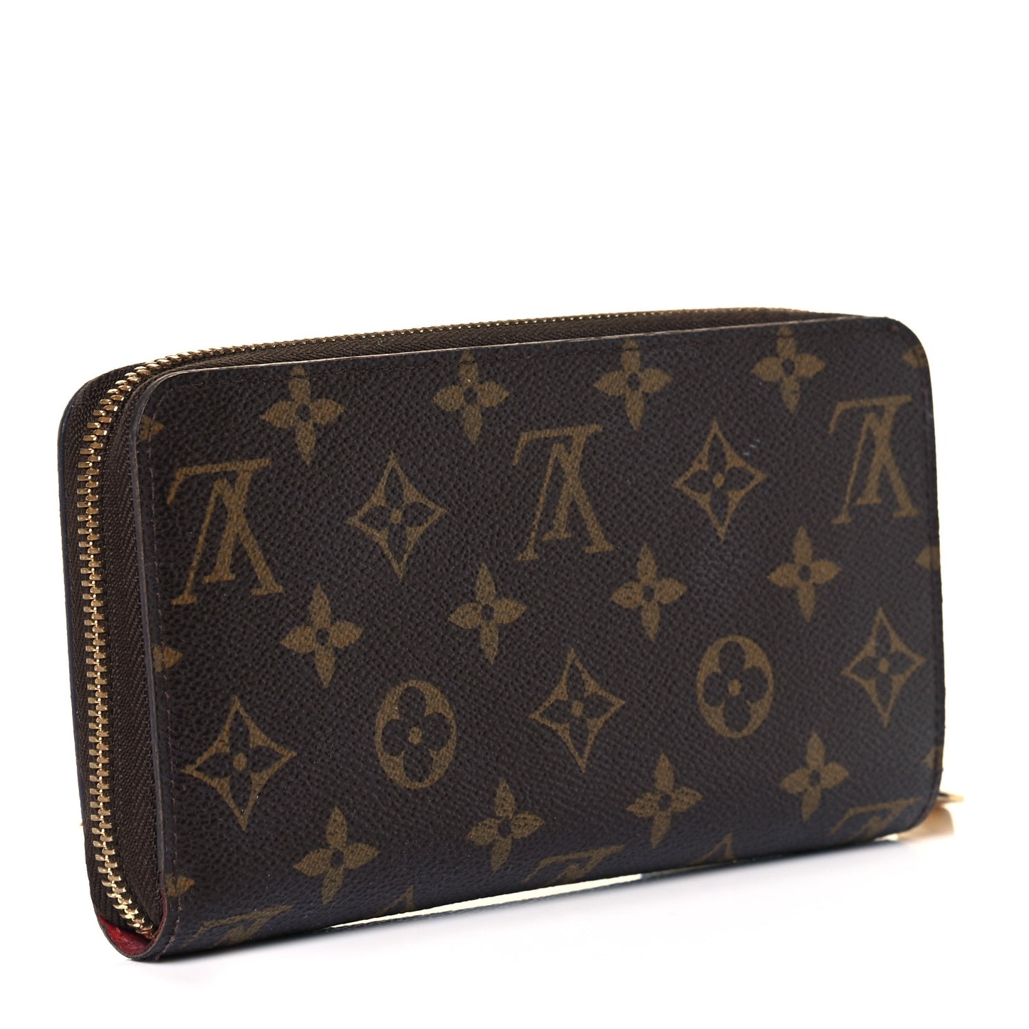 Monogram Zippy Wallet Coquelicot