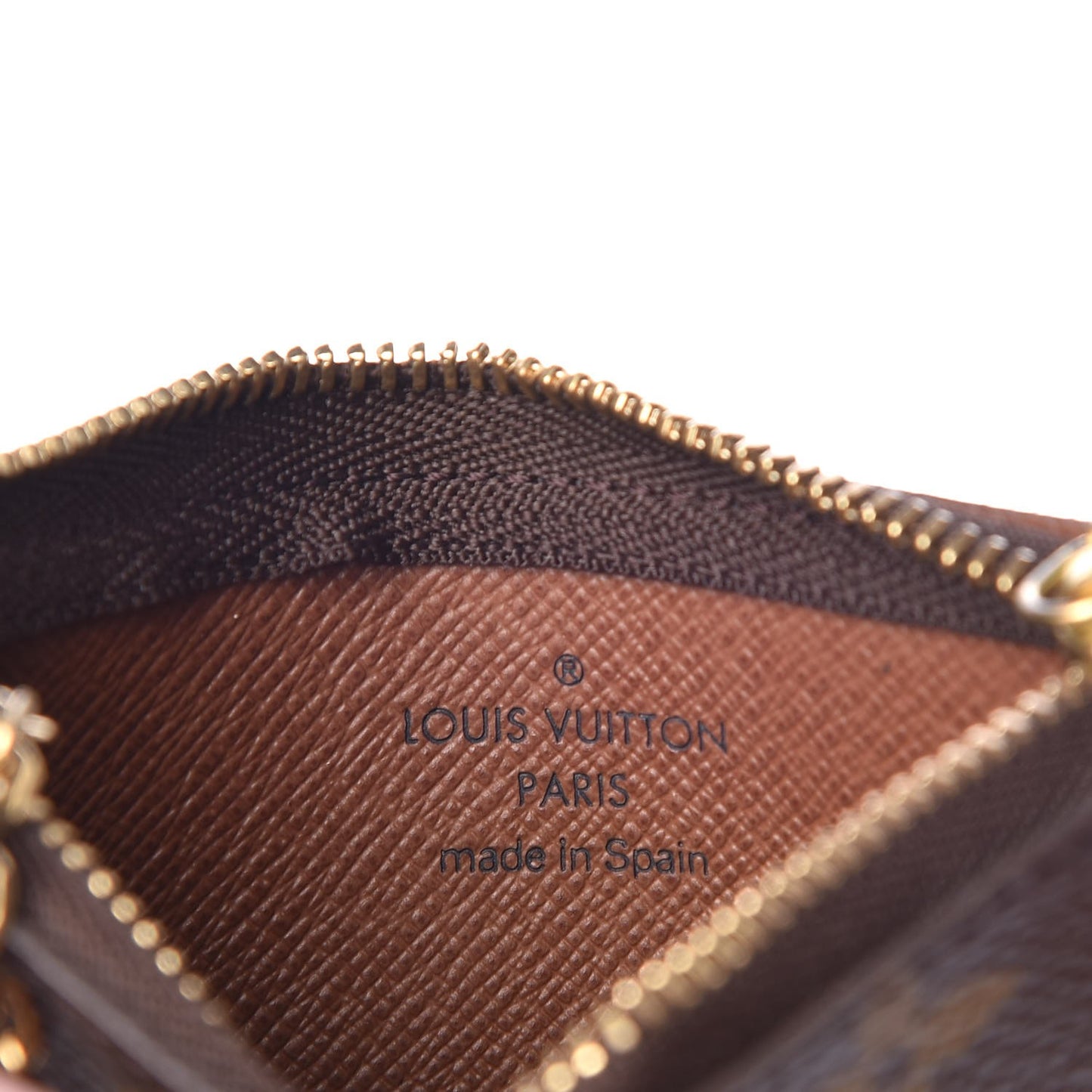 Monogram Key Pouch