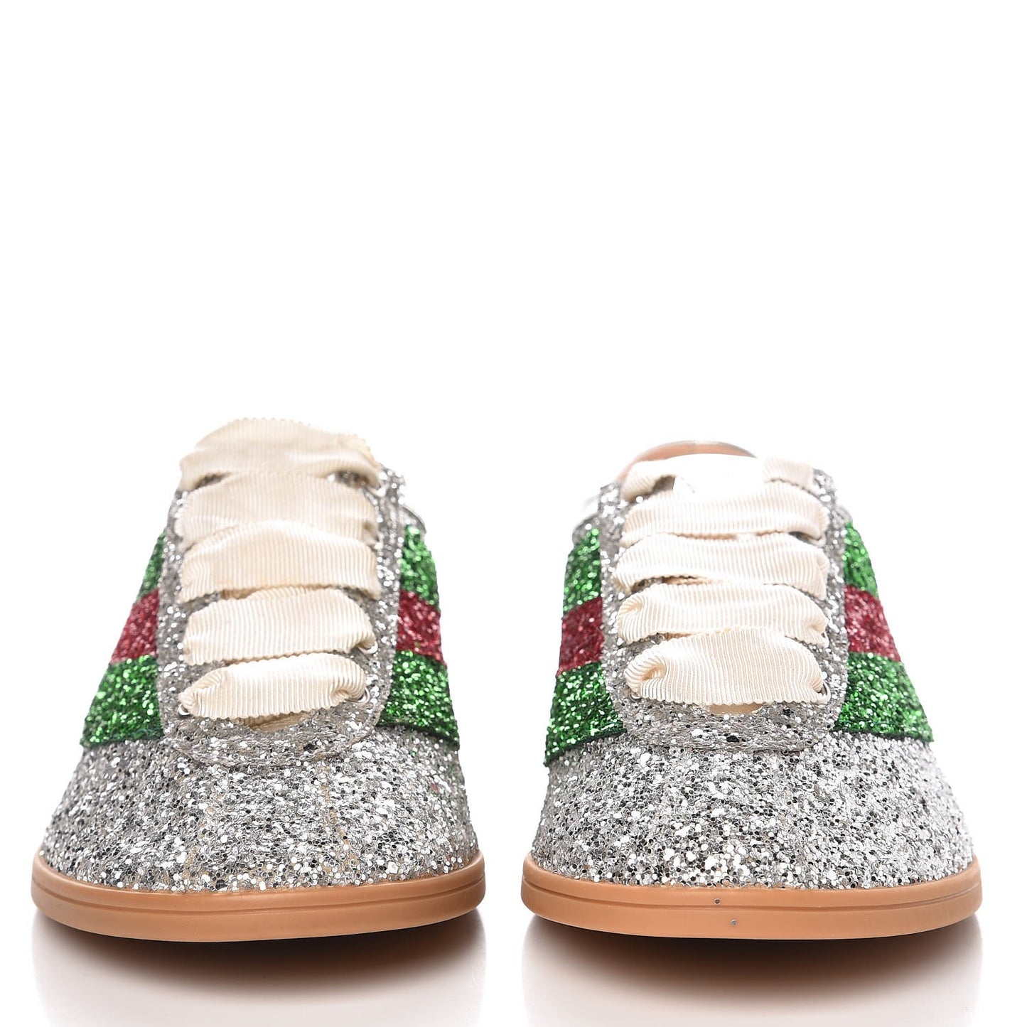 Glitter Fabric Web Mens Falacer Sneakers 7 Silver