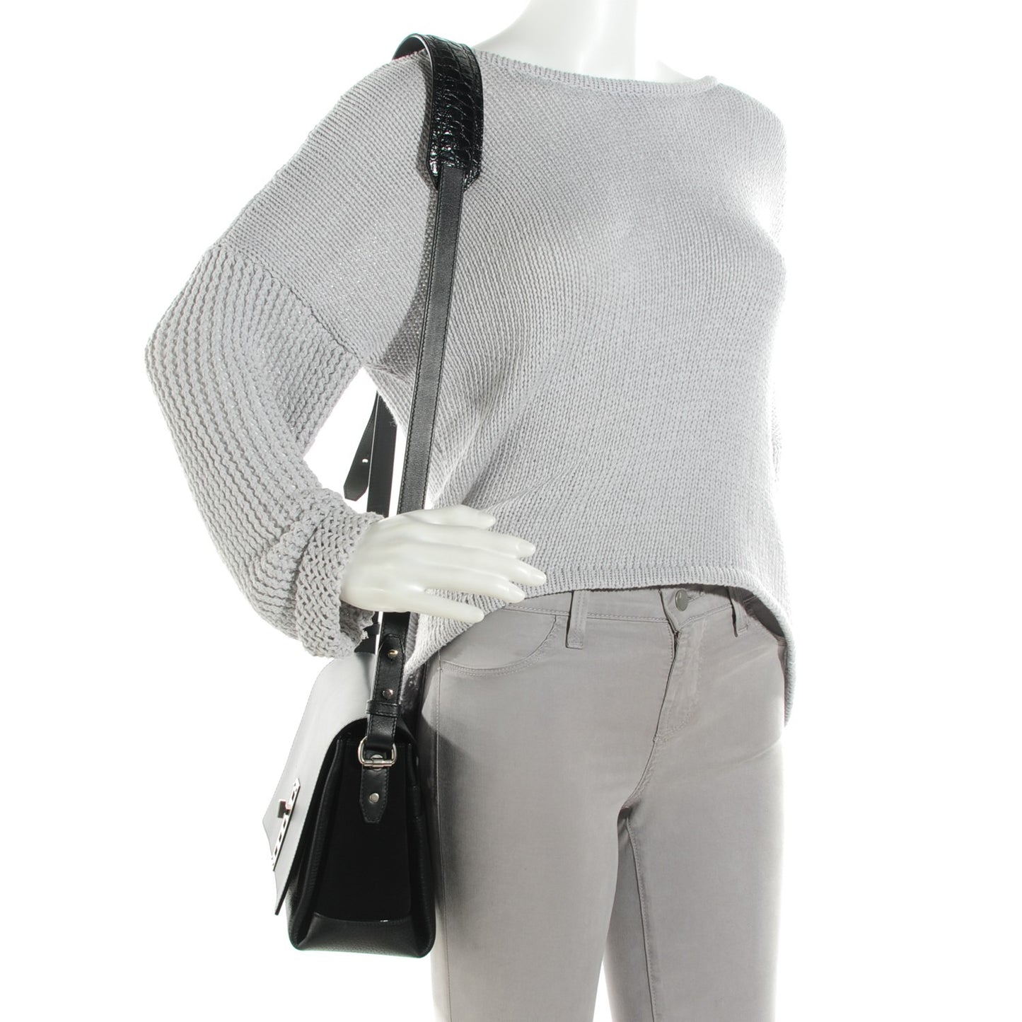 Calfskin PS Elliot Crossbody Black