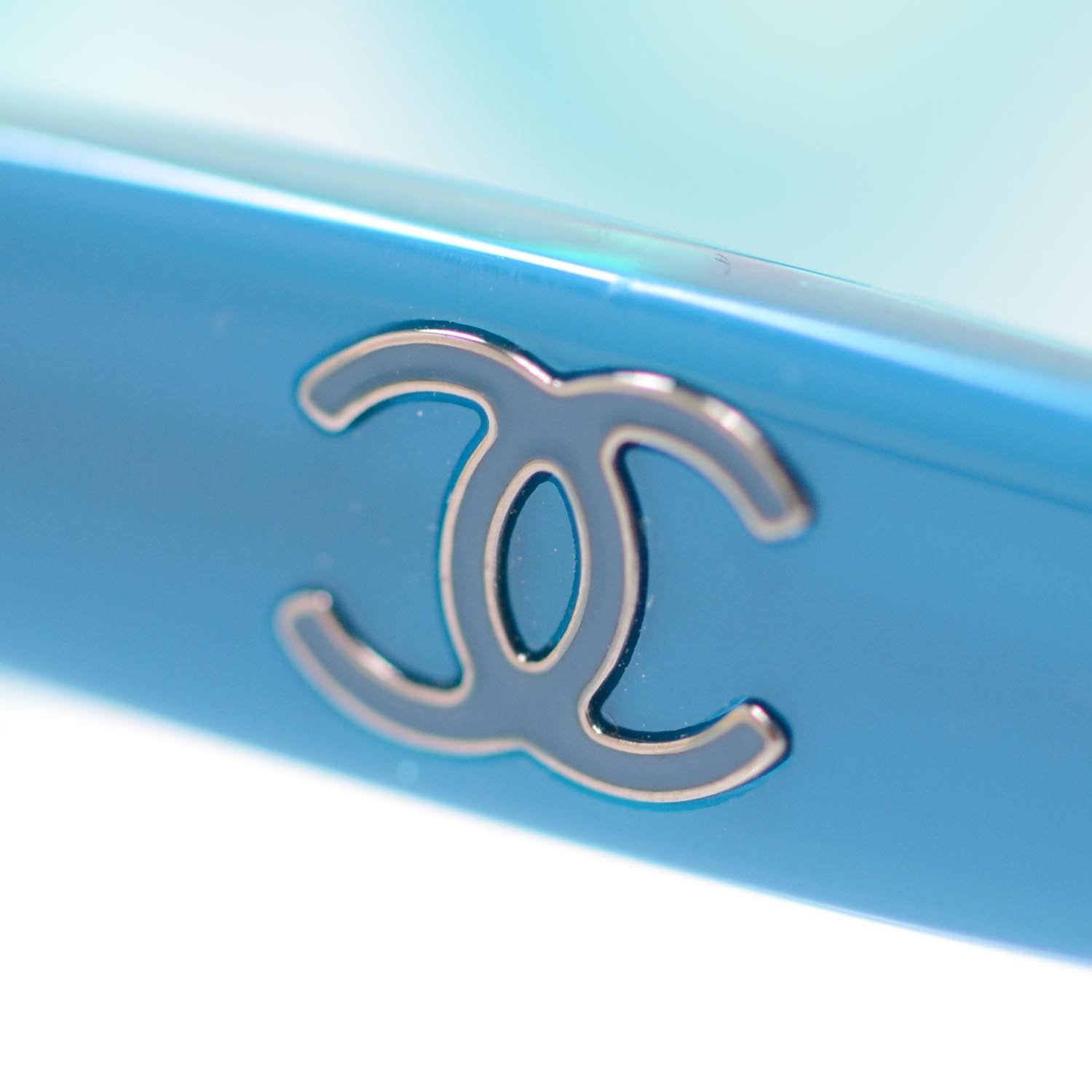 Chanel CC Sunglasses 5238 Turquoise 4 of 8