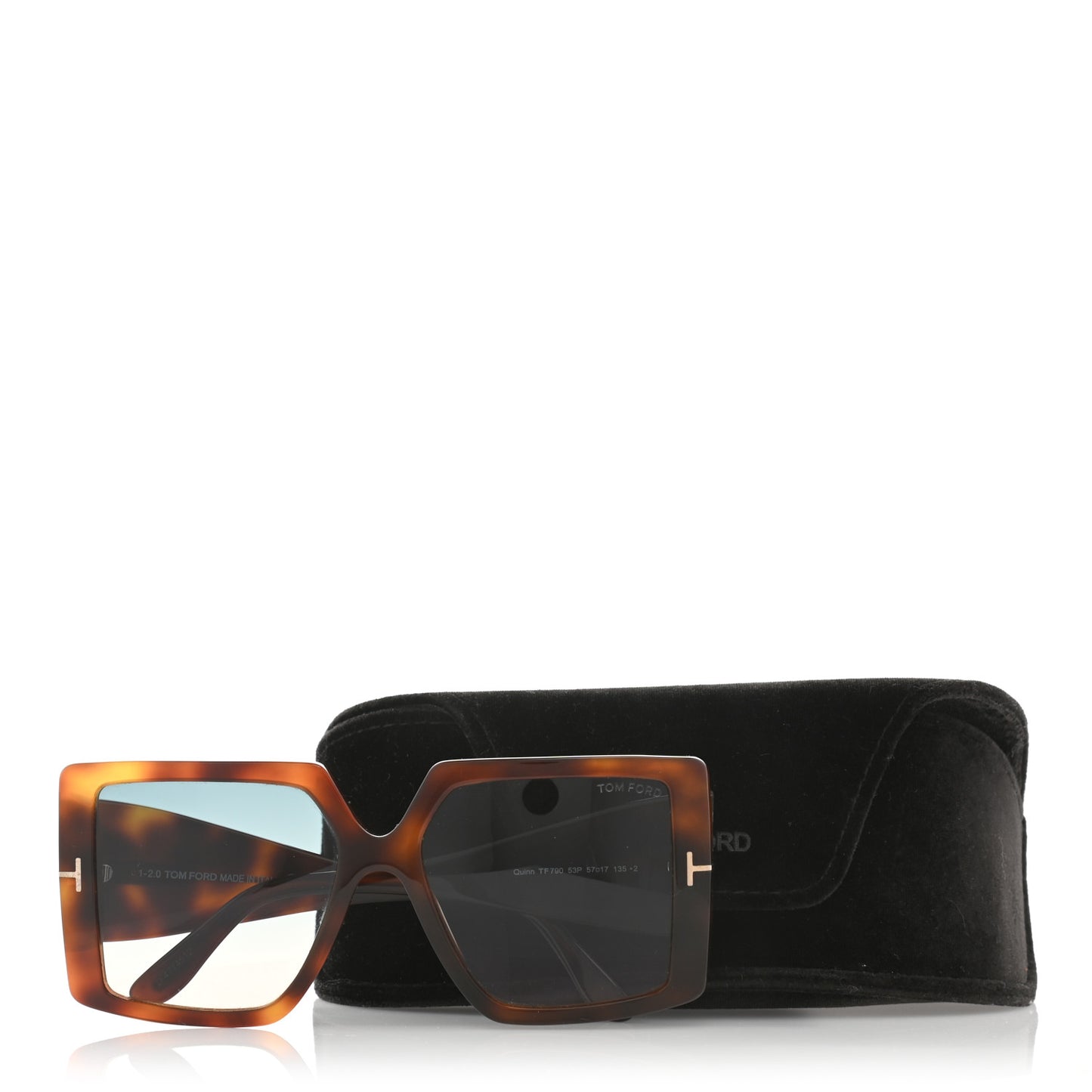 Quinn Sunglasses TF790 Dark Havana