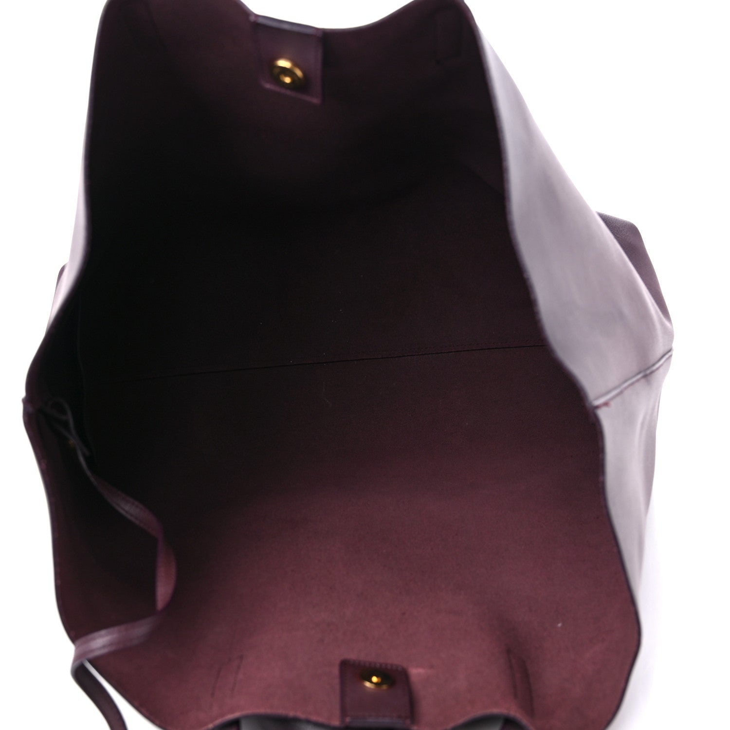 Saint Laurent Calfskin Large Shopping Tote Old Bordeaux 6 of 18