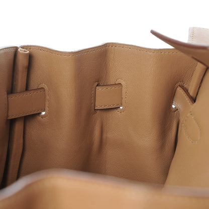 Hermes Swift Toile Birkin 35 Biscuit 29 of 38