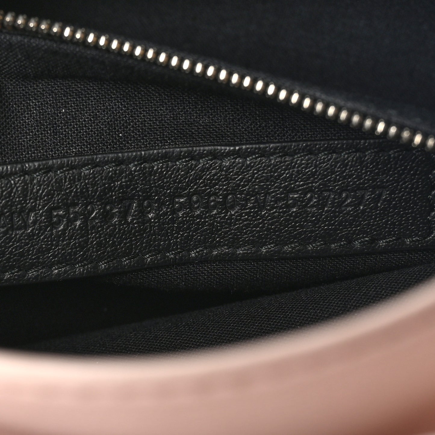 Smooth Calfskin Logo Small Everyday Backpack Light Rose Black