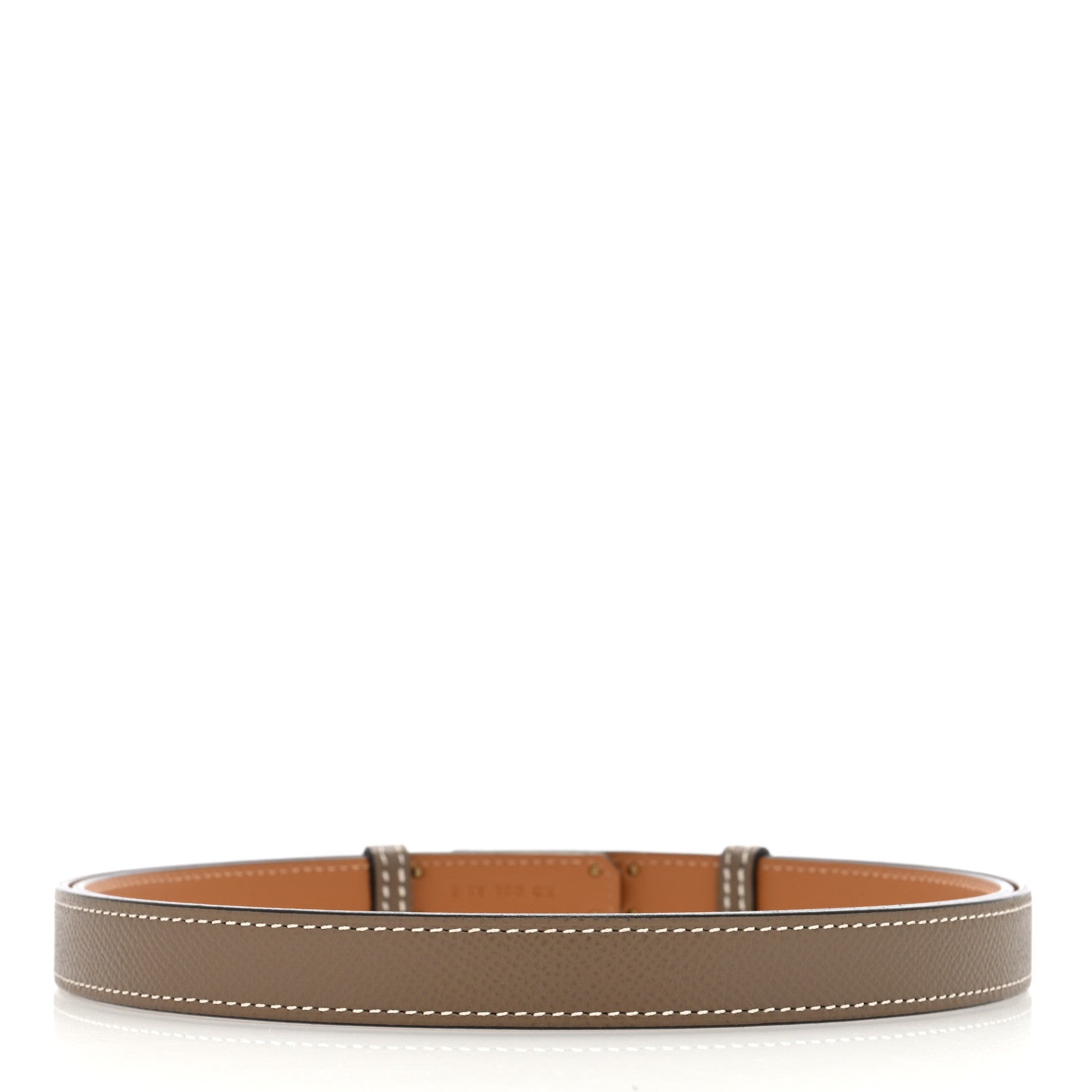Hermes Epsom Kelly Belt Etoupe 2 of 4