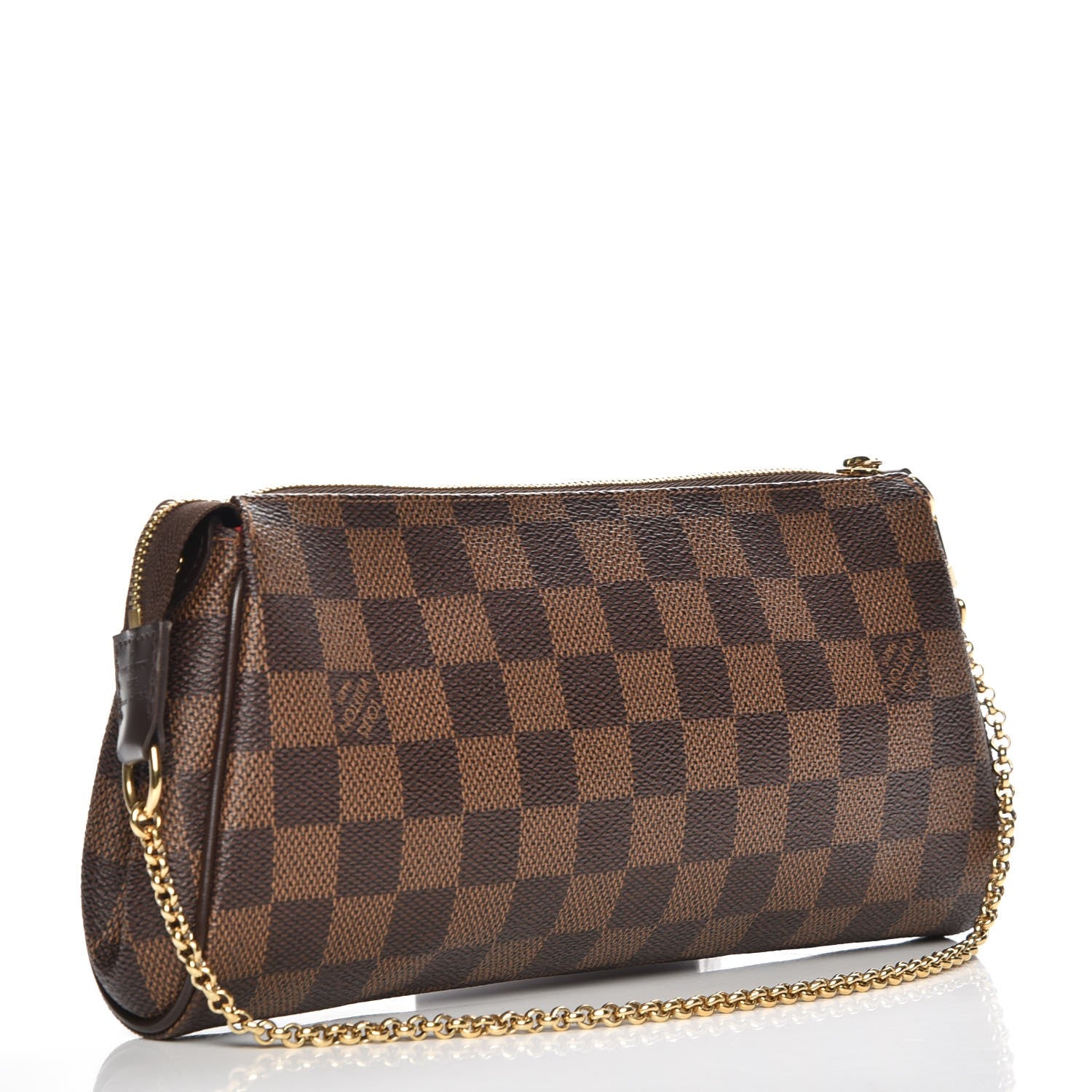 Louis Vuitton Damier Ebene Eva Clutch 3 of 7