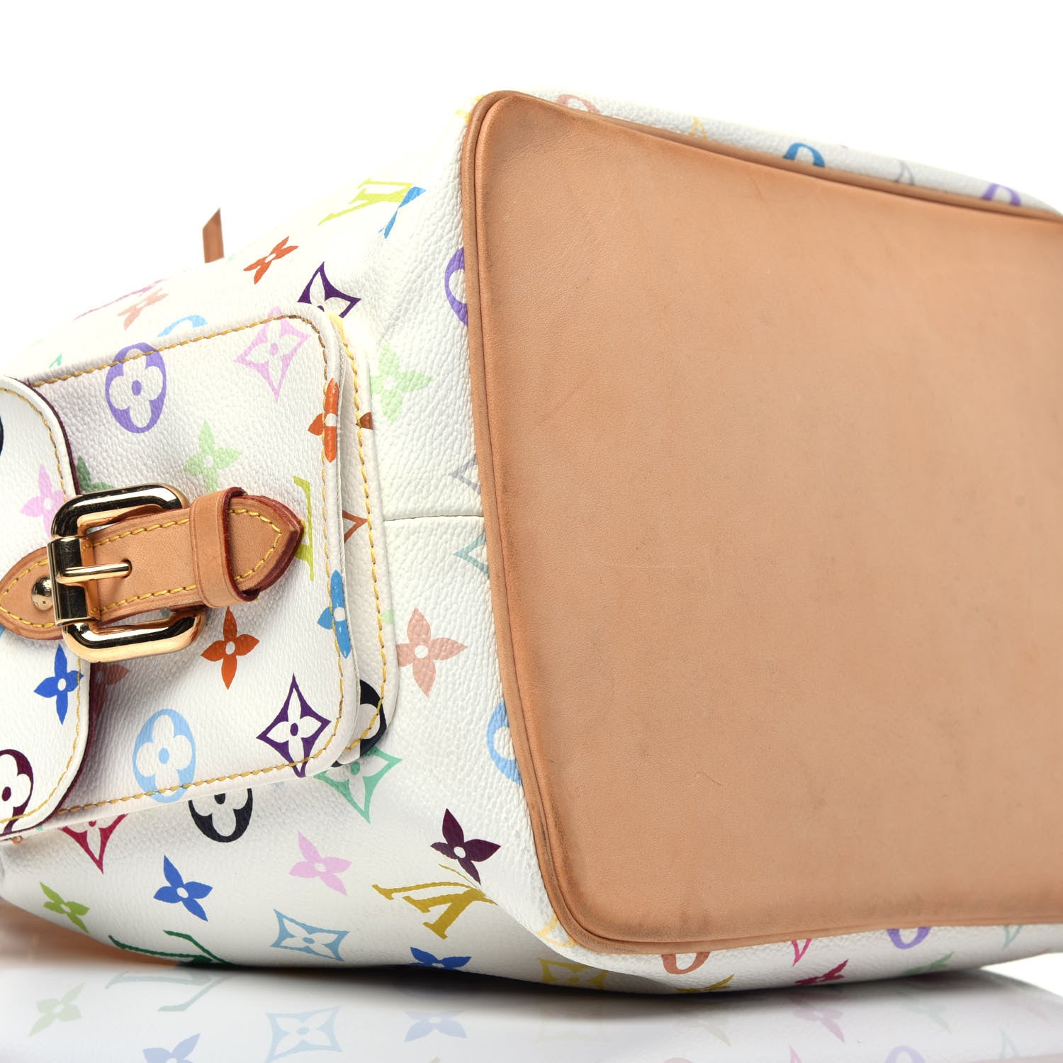 Louis Vuitton Monogram Multicolor Petit Noe White 7 of 8