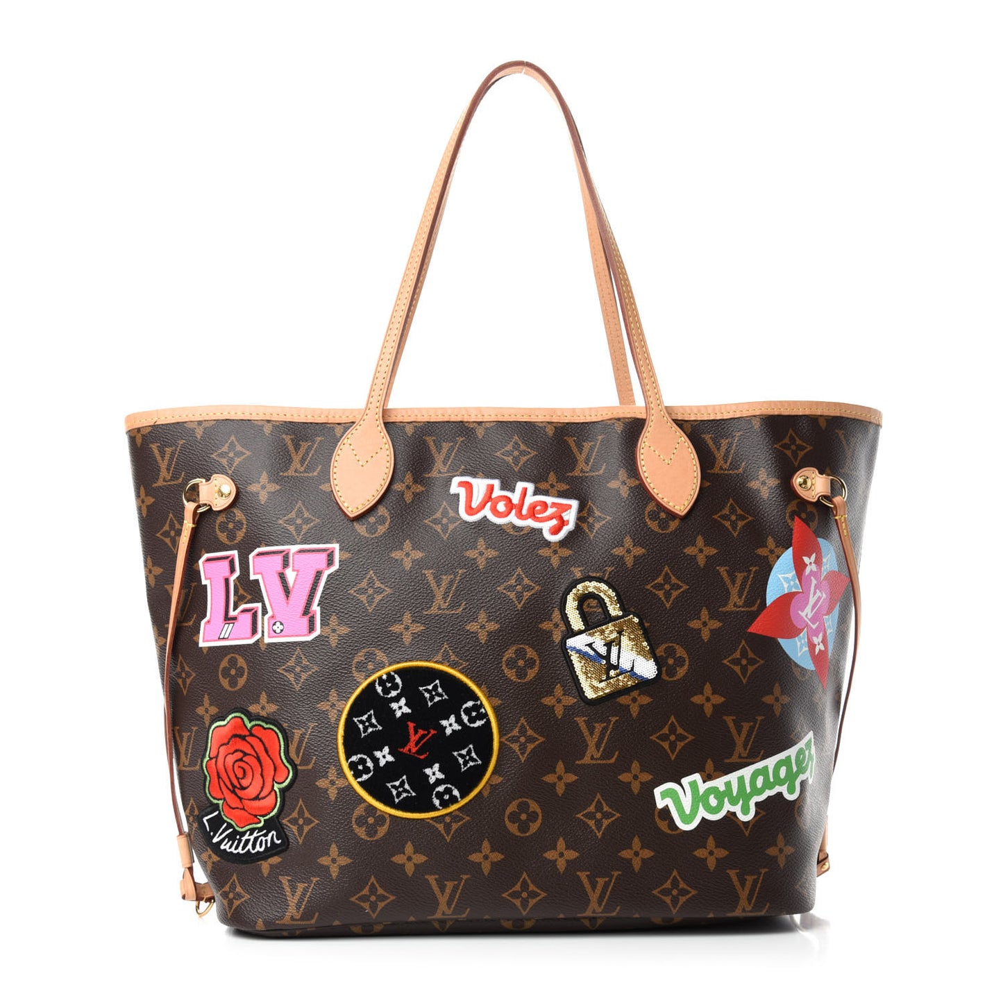 Monogram Travel Stickers Neverfull MM