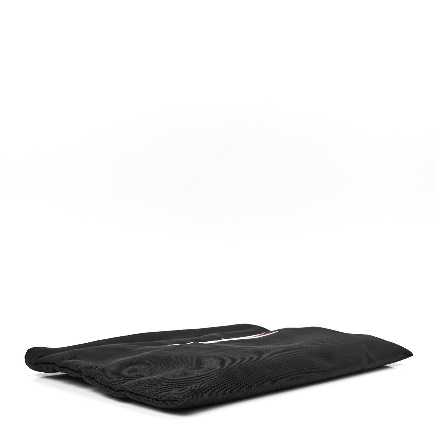 Nylon Political Campaign Logo Embroidered Documents Case Black