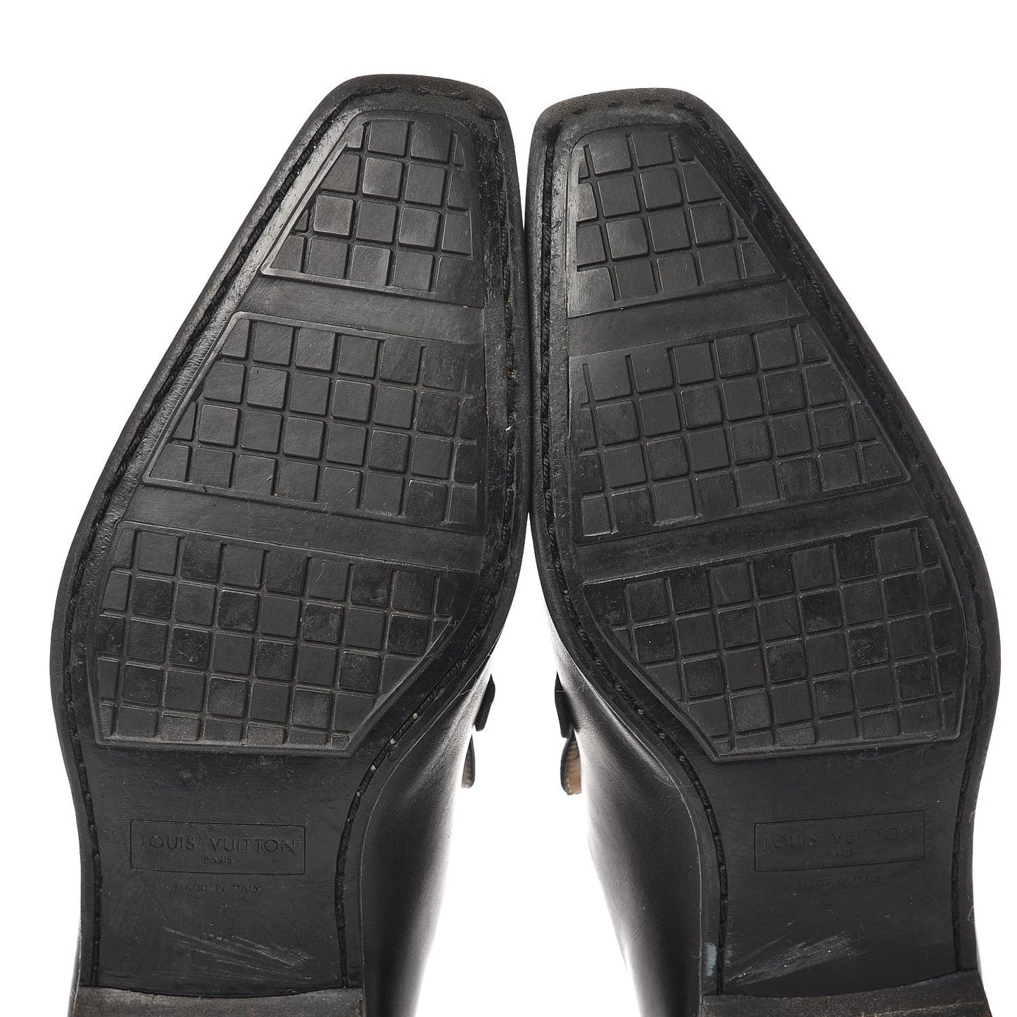 Mens Calfskin Loafers 10.5 Black