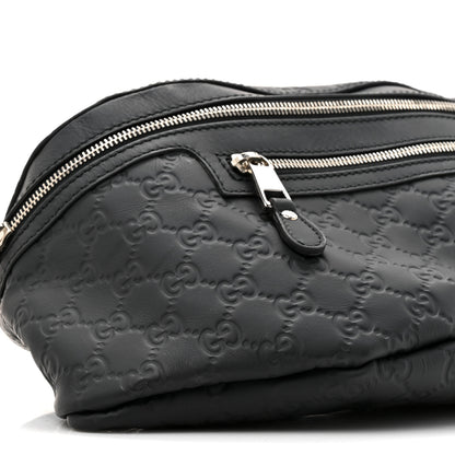 Gucci Guccissima Web Belt Bag Black 10 of 10