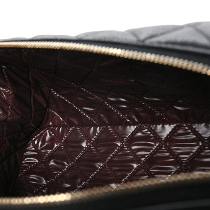 Chanel Caviar Quilted Toiletry Case With Chain Black 8 of 8