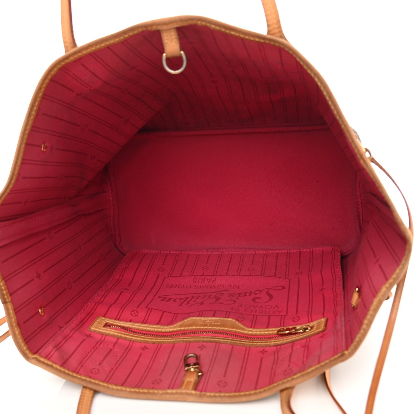 Monogram My LV Heritage Neverfull MM Fuchsia White