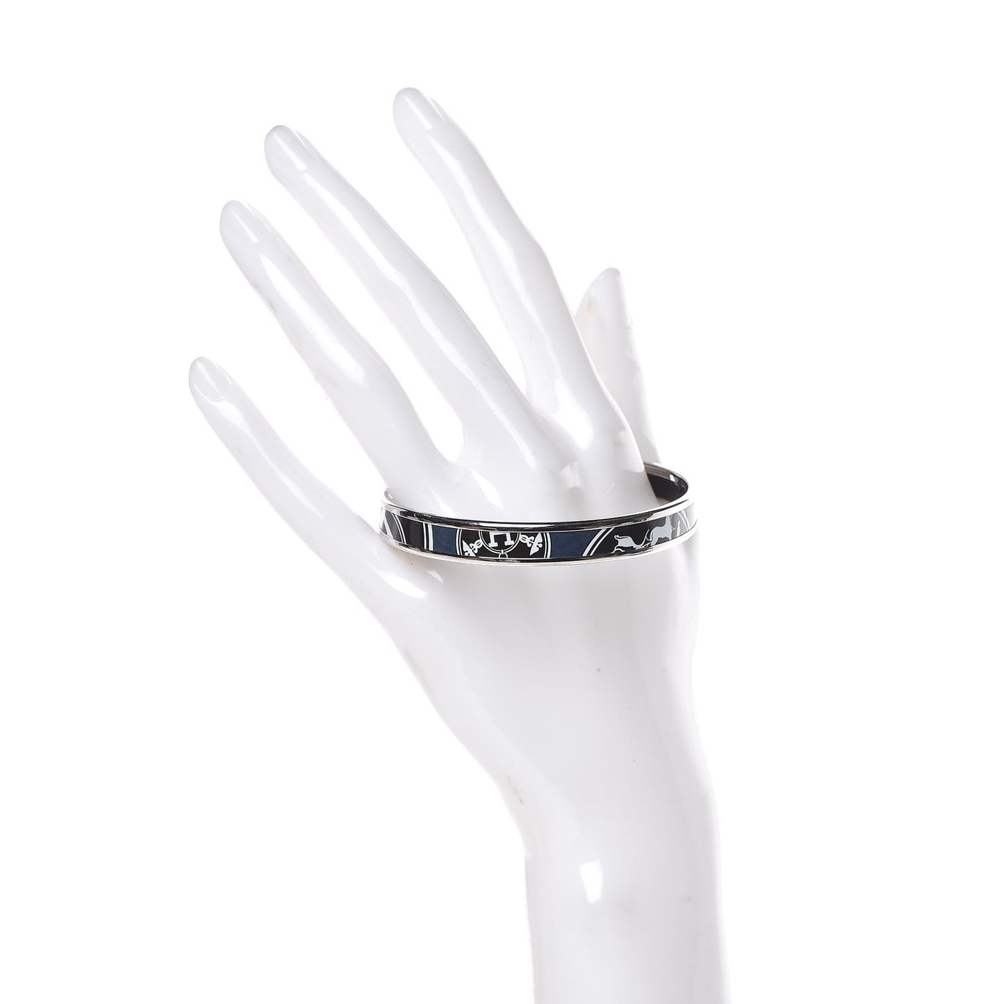 Enamel Printed Ex Libris Narrow Bracelet 65