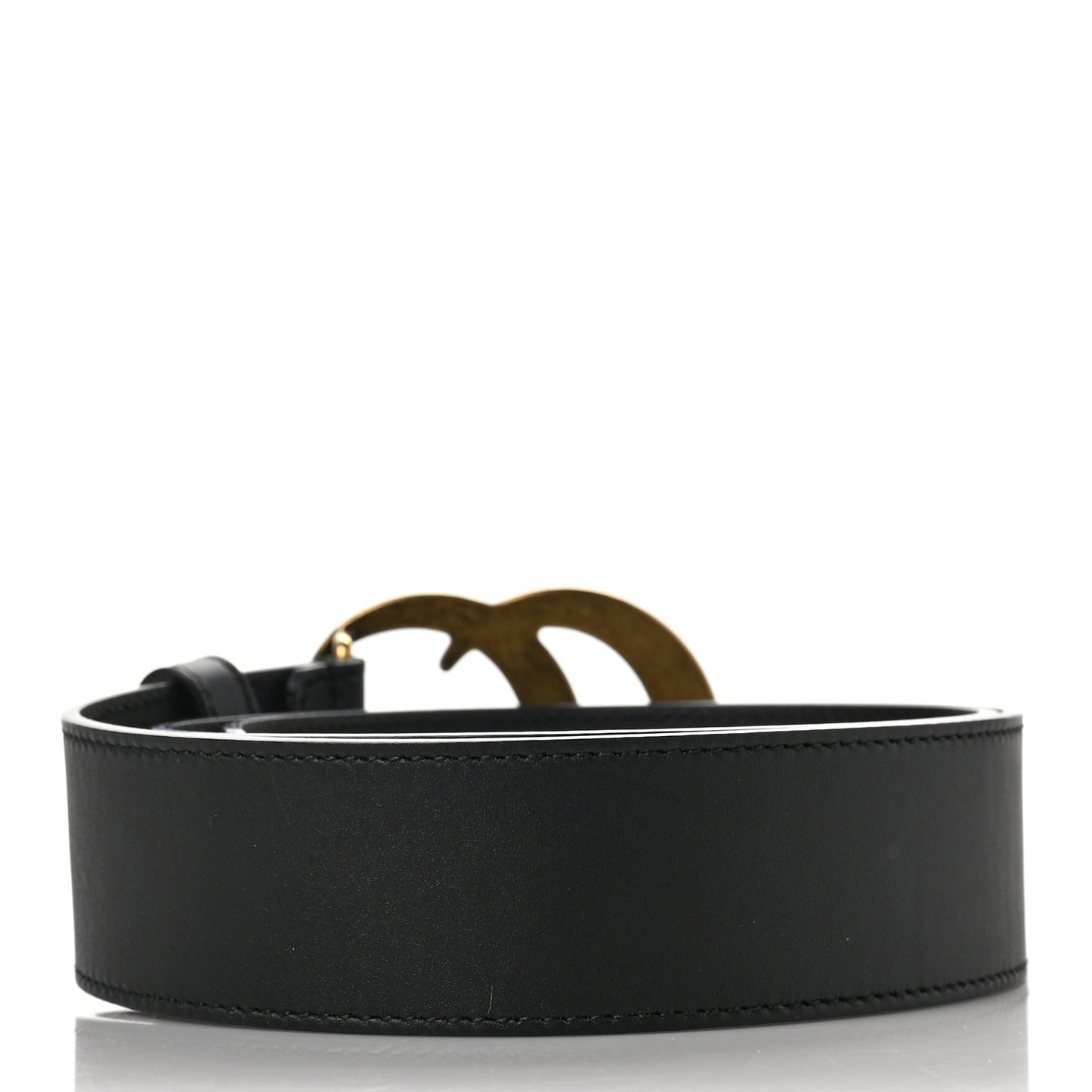 Calfskin Double G 40mm Belt 75 30 Black