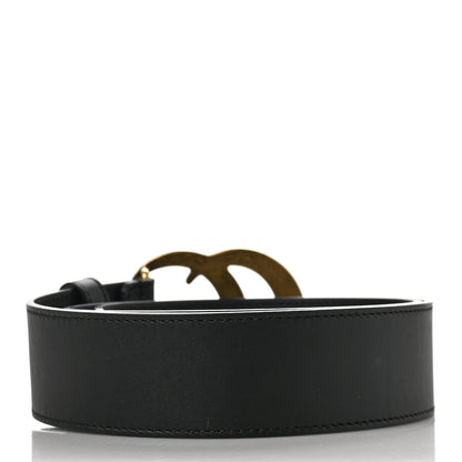 Gucci Calfskin Double G 40mm Belt 75 30 Black 2 of 4