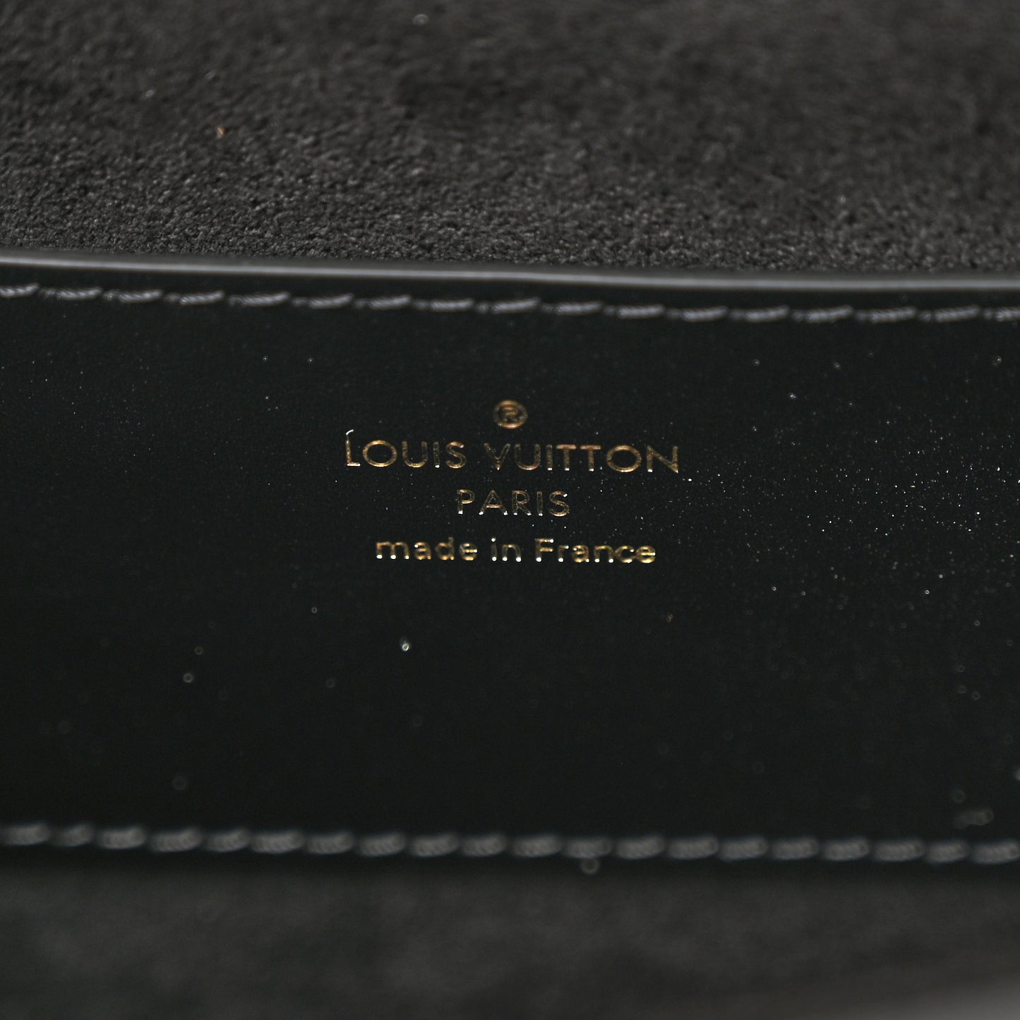 Calfskin Monogram Blossom Twist MM Black
