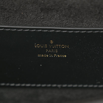 Louis Vuitton Calfskin Monogram Blossom Twist MM Black 6 of 13