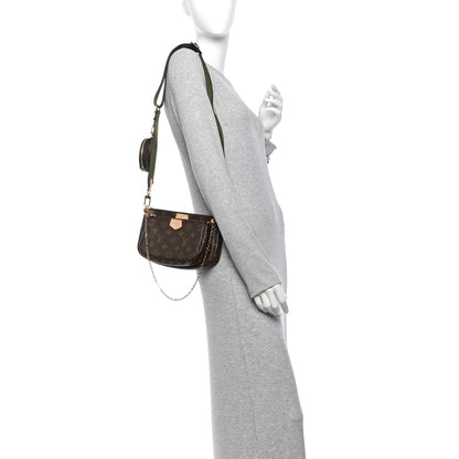 Louis Vuitton Monogram Multi Pochette Accessories Kaki 2 of 12