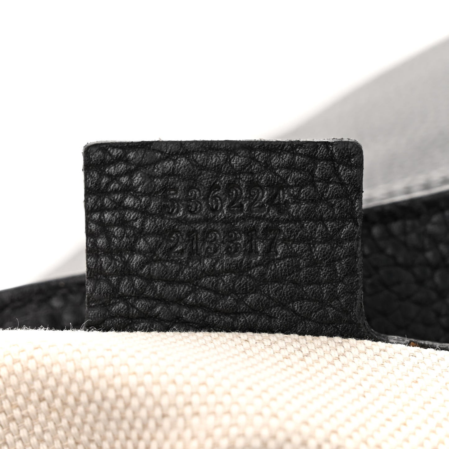 Pebbled Calfskin Medium Soho Flap Crossbody Black