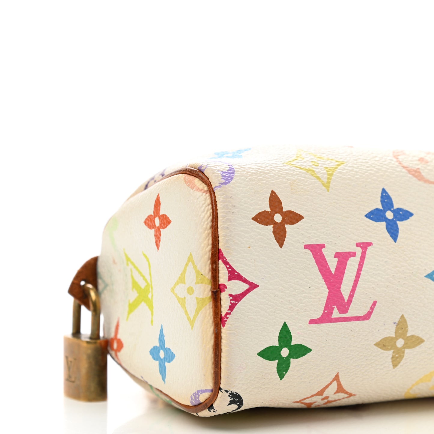 Monogram Multicolor Mini Sac HL Speedy White