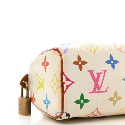 Louis Vuitton Monogram Multicolor Mini Sac HL Speedy White 11 of 14