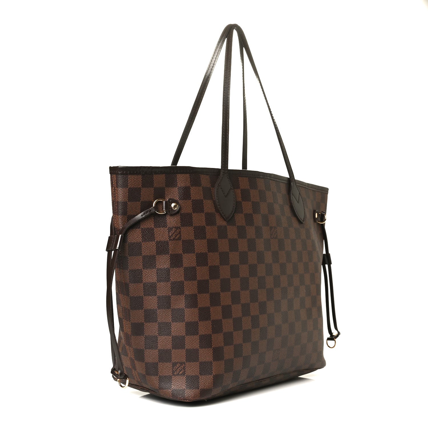 Louis Vuitton Damier Ebene Neverfull MM 3 of 12