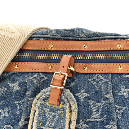 Louis Vuitton Monogram Denim High Rise Bumbag Blue 7 of 12