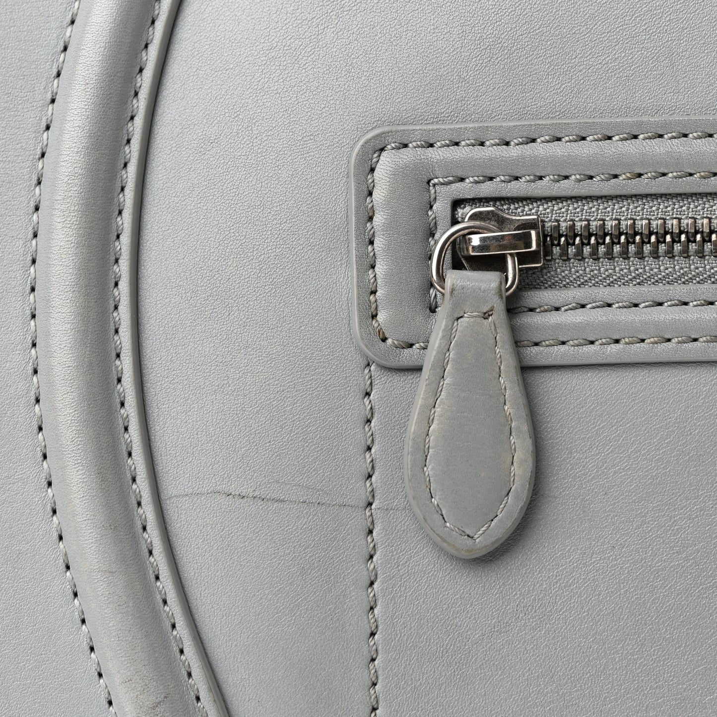 Smooth Calfskin Mini Luggage Sky Blue