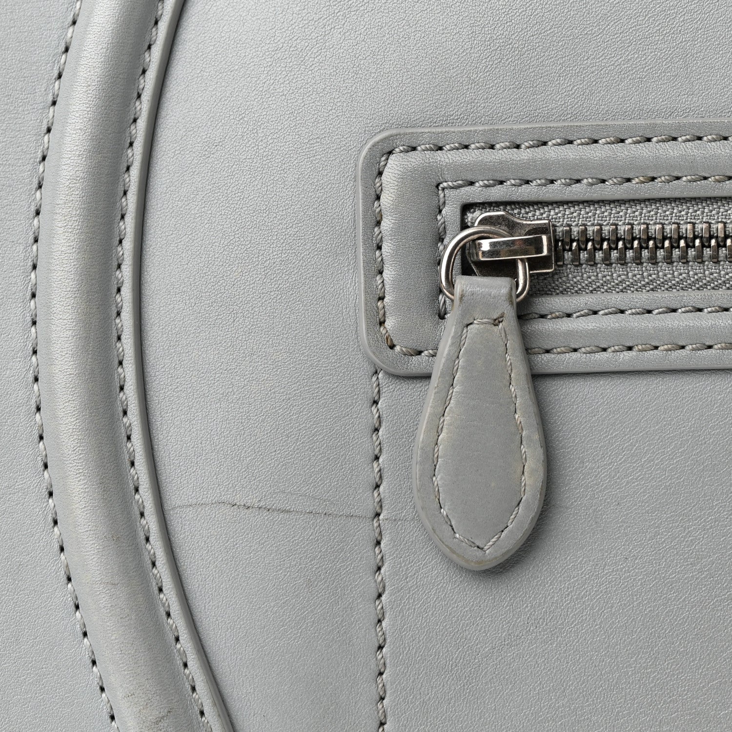 Celine Smooth Calfskin Mini Luggage Sky Blue 14 of 18