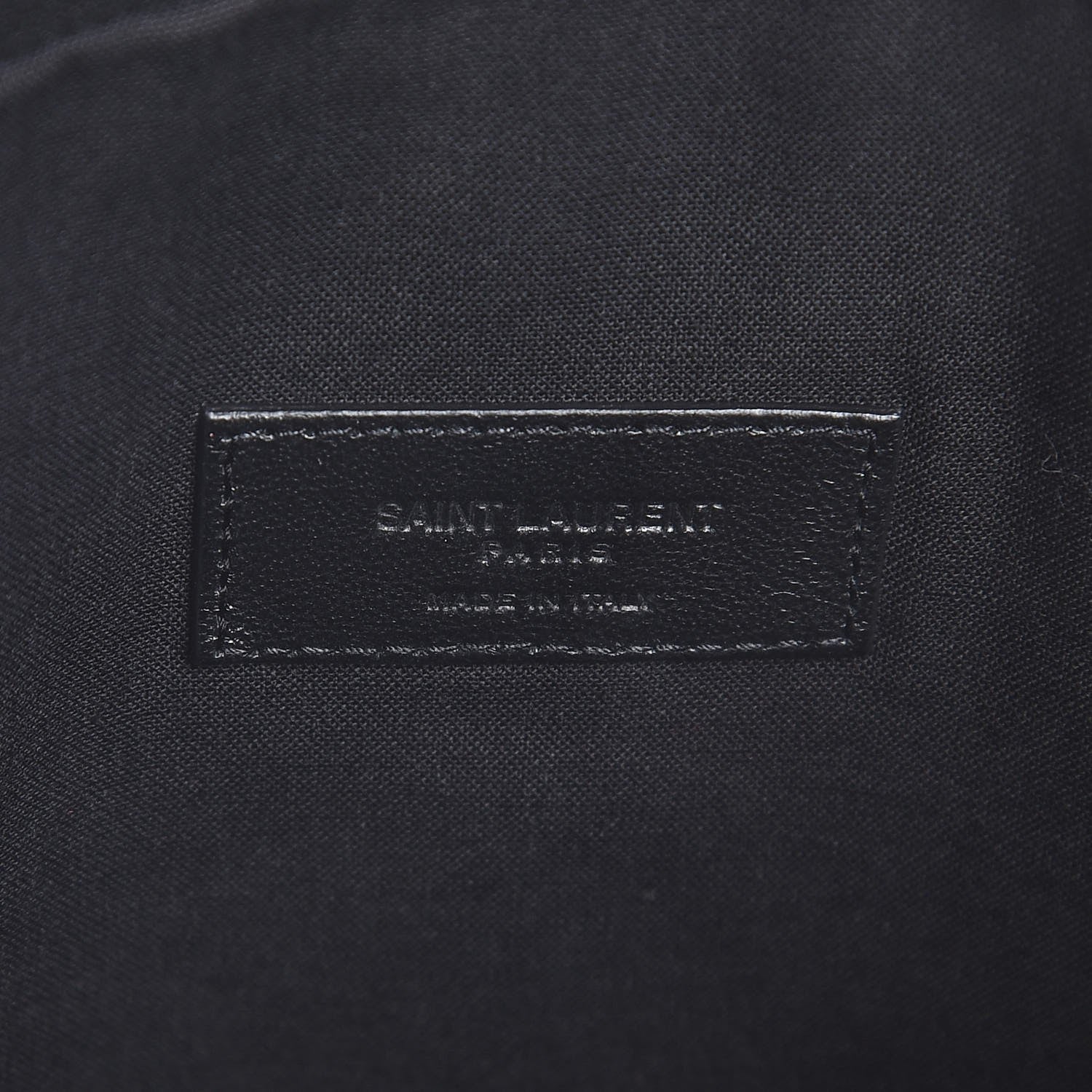 Saint Laurent Calfskin Tote Black 6 of 6