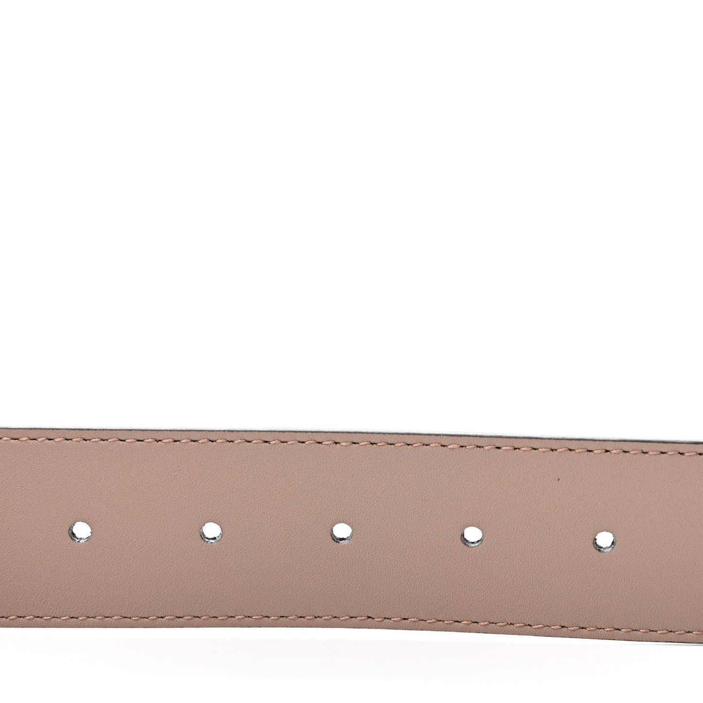 Calfskin Double G 40mm Belt 85 34 Porcelain Rose