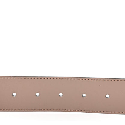 Gucci Calfskin Double G 40mm Belt 85 34 Porcelain Rose 5 of 5