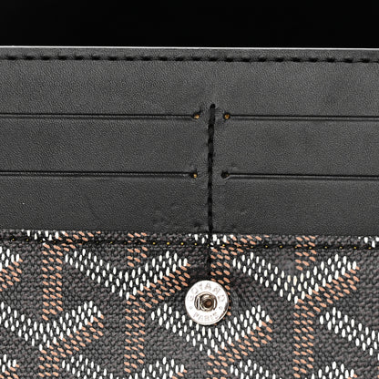 Goyard Goyardine Varenne Continental Wallet Black 10 of 13