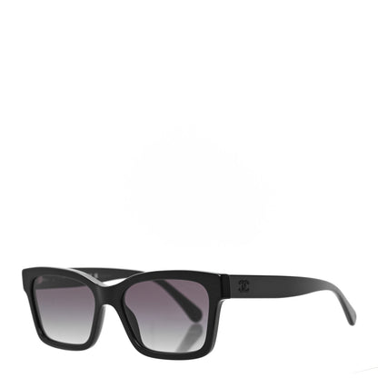 Chanel Acetate Square Sunglasses 5417 Black 1 of 6