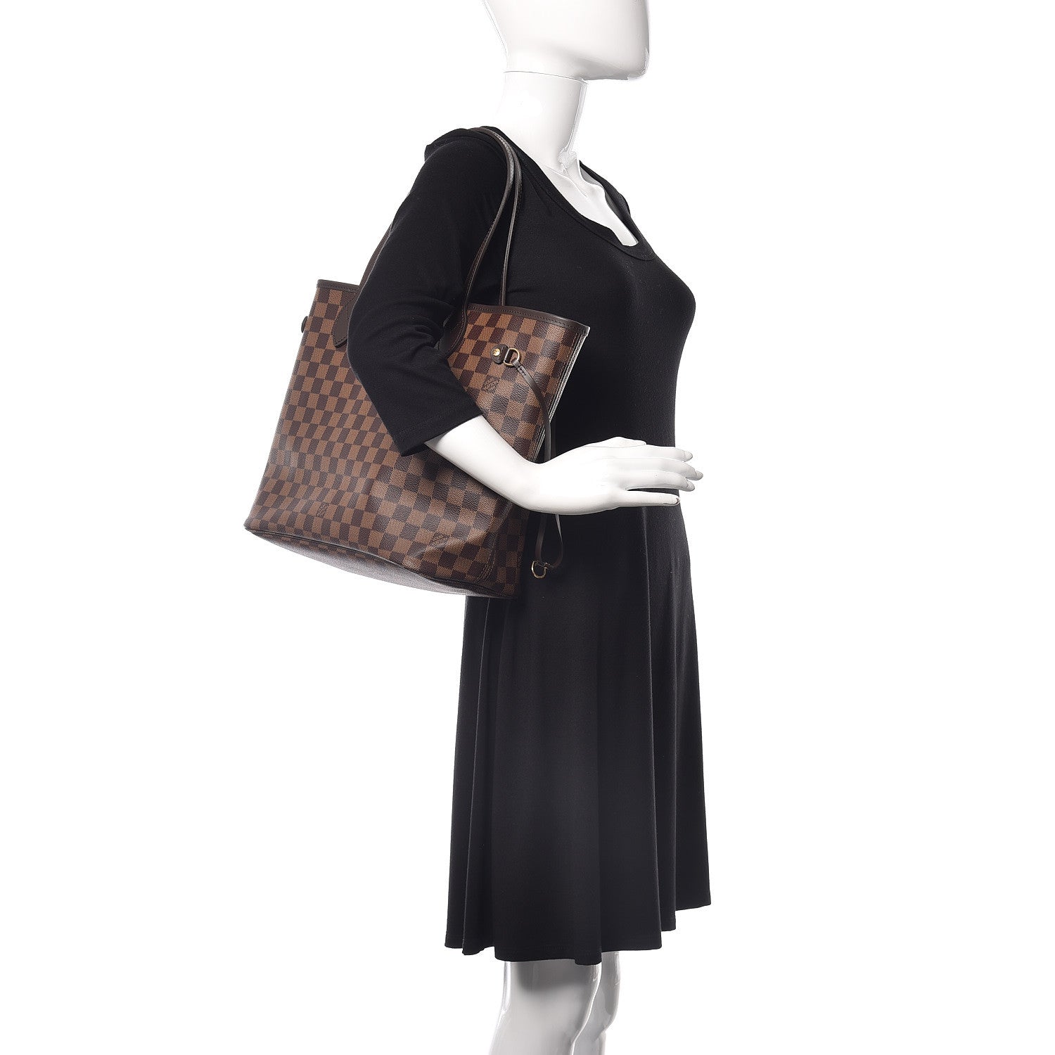 Louis Vuitton Damier Ebene Neo Neverfull MM 2 of 10